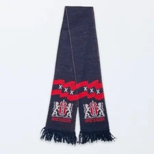 Vintage Amsterdam Crest Flag Knit Scarf