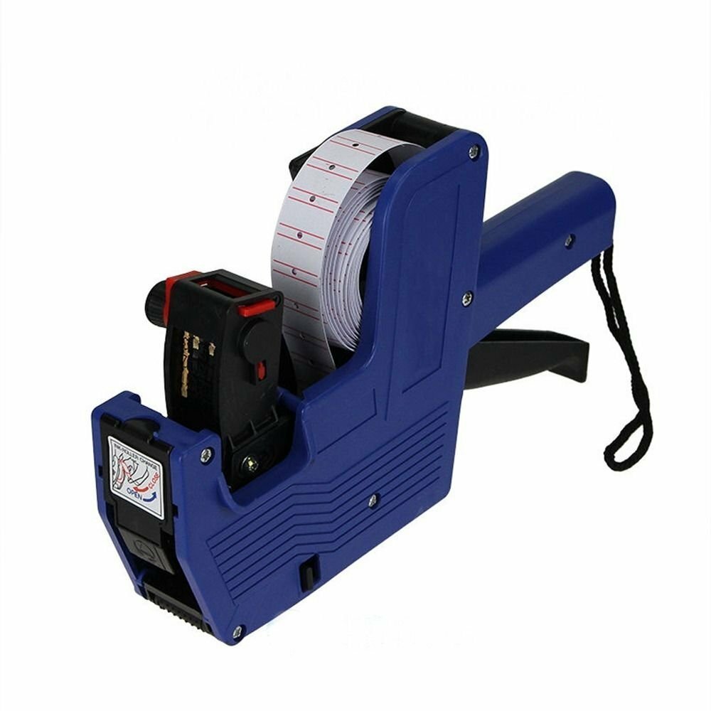 MX-5500 8 Digits Price Tag Gun + ink Blue | eBay UK