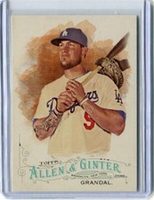 2016 Topps Allen & Ginter  YASMANI GRANDAL  Platinum Masterpiece 1 of 1  DODGERS