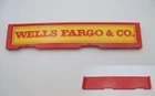 Playmobil (B3378) Western - Wells Fargo & Co 3431 Sign Red Holder (Damaged)