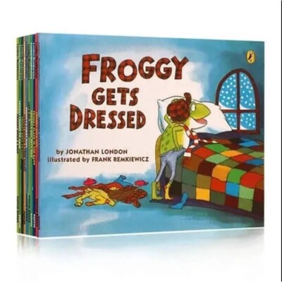 Froggy Books X10 Learns To Swim Eats Out Rides A Bike Froggy s First Kiss