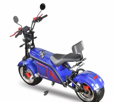 E LOCO SENSATION Electric Motorcycle E Bike E Scooter 3000w BLUEBERRY 72v 55ah eBay