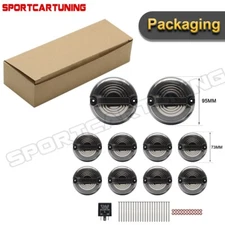 10PCS Smoked For Land Rover Defender 90 110 130 LED Turn Signal Stop Tail Lights