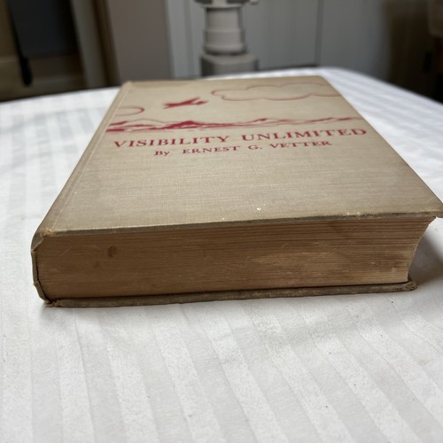 Visibility Unlimited by Ernest G Vetter 1942 1st 1st HC (No DJ), Good #BH - Picture 8 of 10