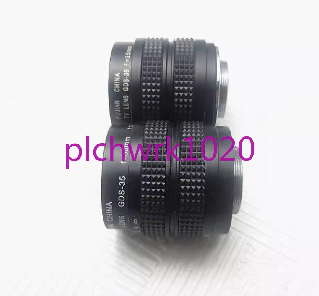 F=35mm Fujian 「Fujian（福建）」ブランドの「GDS-35」という型番のCCTVレンズ C F1.7 35mm Focus Manual Inch 2/3 - Lens Mount デジタルカメラ