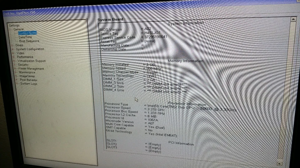 Dell Optiplex 760 Desktop Computer PC Core 2 Duo 2.8Ghz 2GB 160gb HDD Win 7 - Image 3 of 4