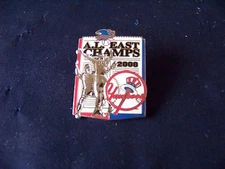 2000 American League East Champs lapel pin NY New York Yankees