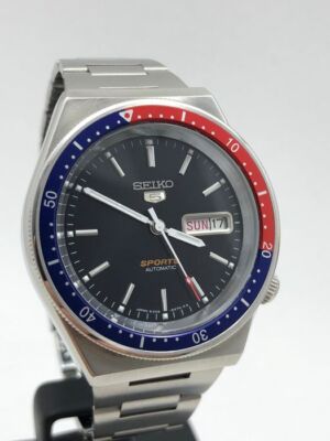 NEW BEZEL PEPSI INSERT 35.7MM SEIKO 5 SPORTS DIVERS 6309-836A