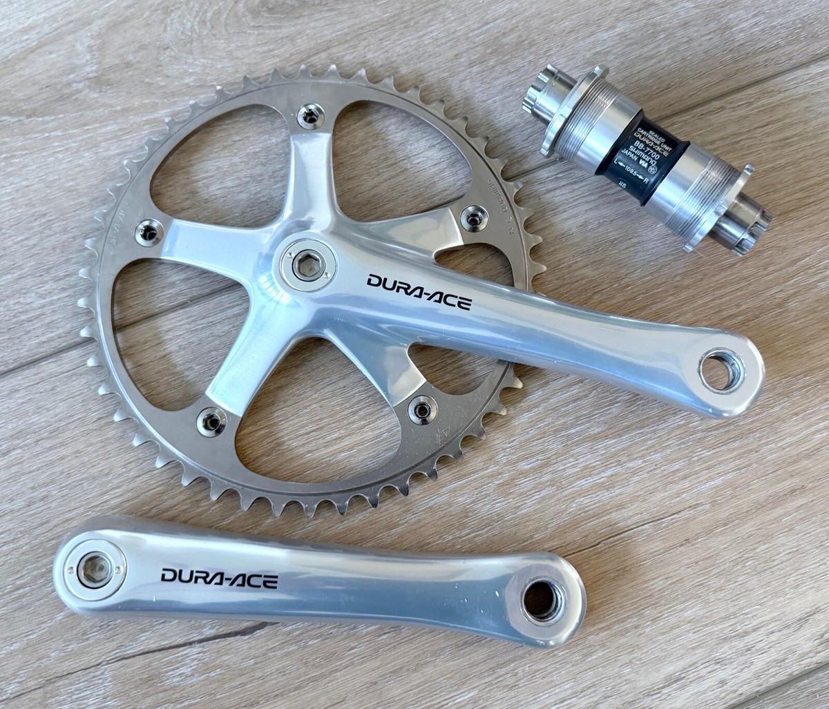 Shimano Dura-Ace NJS Track Crankset FC-7710 165mm w 47t