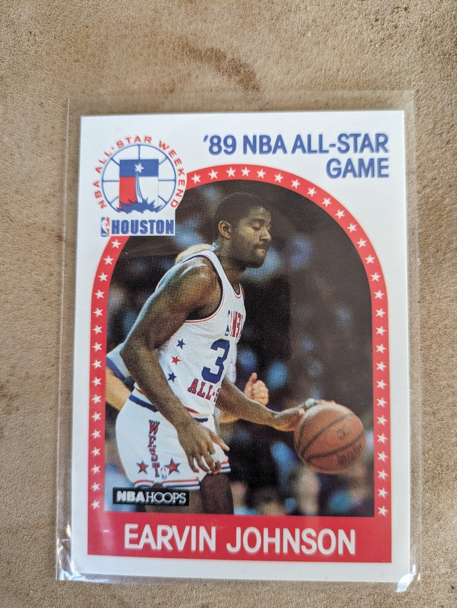 1989 NBA Hoops All Star Game Earvin Magic Johnson Basketball
