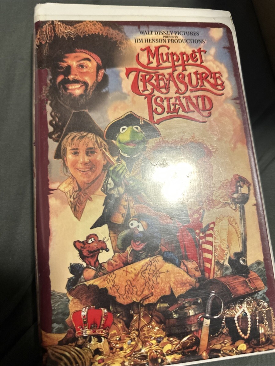 Muppet Treasure Island Vhs