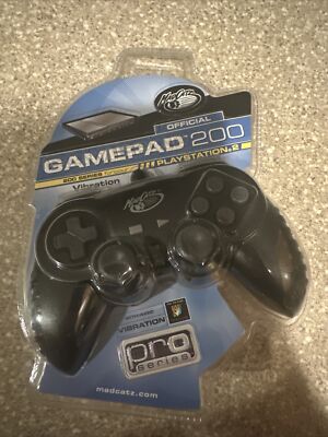 MadCatz  GAMEPAD 200 PlayStation2 Vibration pro series PS2 Controller 