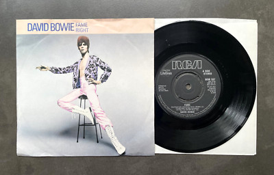 7'' David Bowie - Fame/ Right - UK RCA w/ Pic