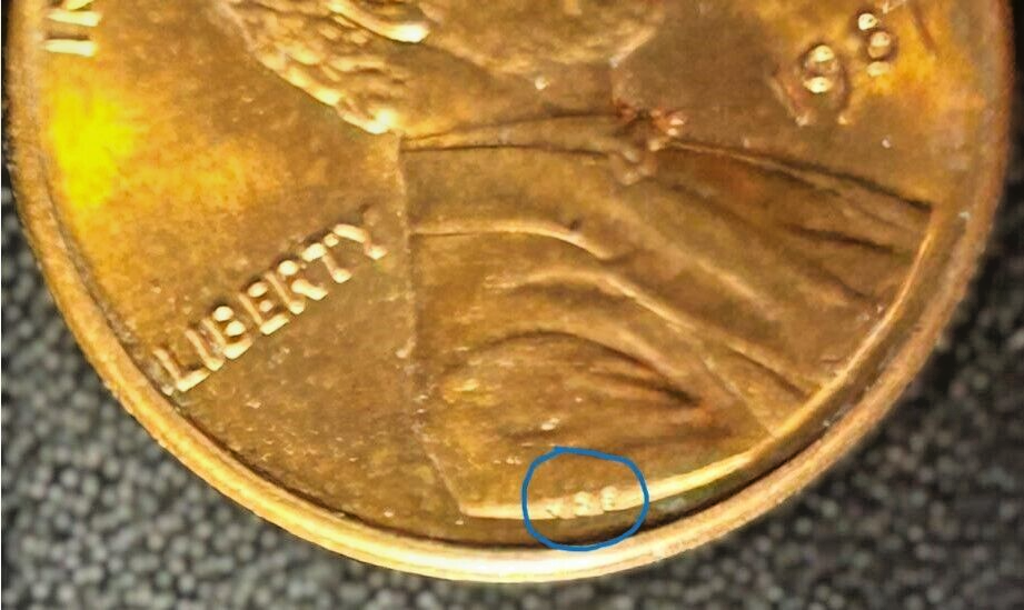 1987 Lincoln penny, no mint mark, visible VDB | eBay