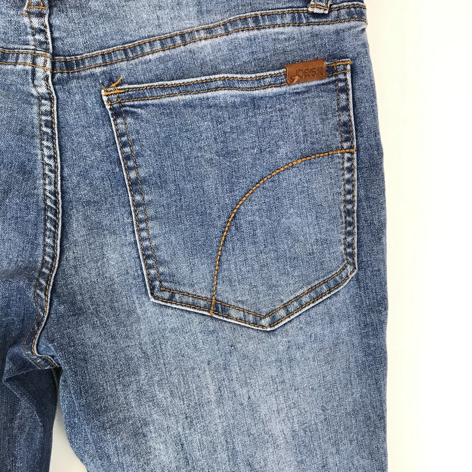 Joe's Jeans Mid-Rise Skinny Jean Girls Size 16 Stretch Denim Pockets Zip Casual - Image 4 of 4