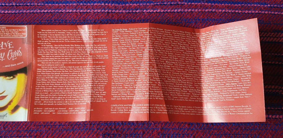 Cyndi Lauper ~ Twelve Deadly Cyns ... And Then More ( Malaysia Press ) Cassette - Image 3 of 4