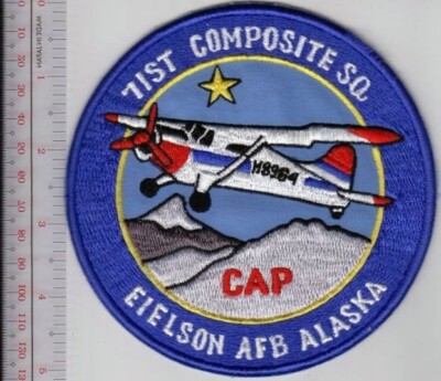US Civil Air Patrol CAP Alaska 71st Composite Squadron Eielson AFB vel ...
