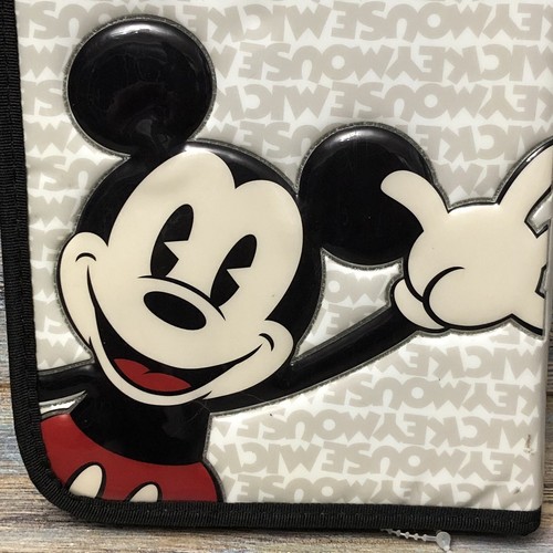 MICKEY MOUSE Organizer Memo Pad Binder Case Only - Picture 2 of 18
