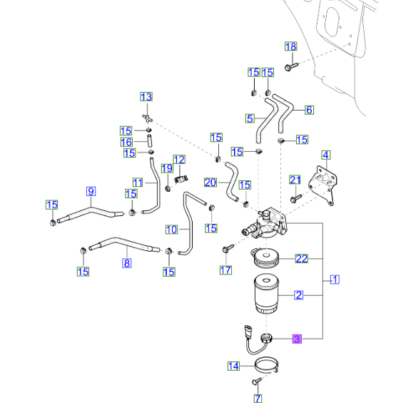 Genuine Kia Water in Fuel sensor 0K2KK13484 (yeo) eBay