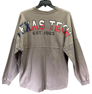 SPIRIT Jersey TEXAS TECH Gray Patriotic College University Sz