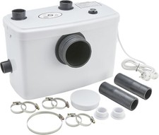 Broyeur Sanitaire Pompes de Relevage 600W WC Lavabo Douche 100l/m
