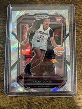Haley Jones 2023 Panini Prizm WNBA Ice Prizm Parallel #138 Rookie Card