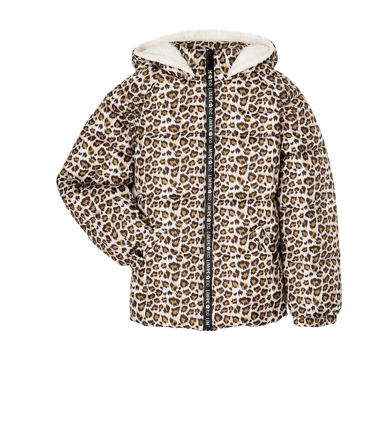 Ropa exterior marrón de carácter guepardo para niñas