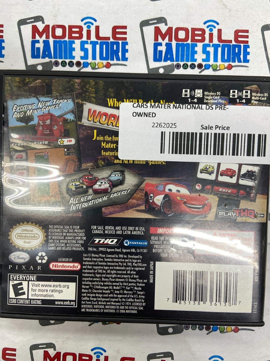 ニンテンドーDS - DS★DISNEY CARS MATER NATIONAL 海外版 北米版 $_57.PNG?set_id=8800005007