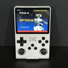 R40S Handheld Game Console Pro 256GB Micro SD Card w Travel Case & Charging Cord