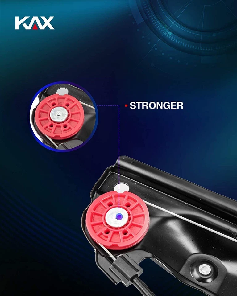 Front Driver Left Side Power Window Regulator For 2006-2011 BMW E90 3 Series M3 - Image 3 of 4