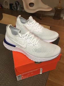 nike react flyknit triple white