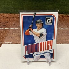Giancarlo Stanton 2016 Panini Donruss Baseball Power Alley INSERT