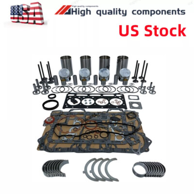 Overhaul Rebuild Kit For Kubota Engine V2003-DI V2003 V2003T V2003-T-E2B  US
