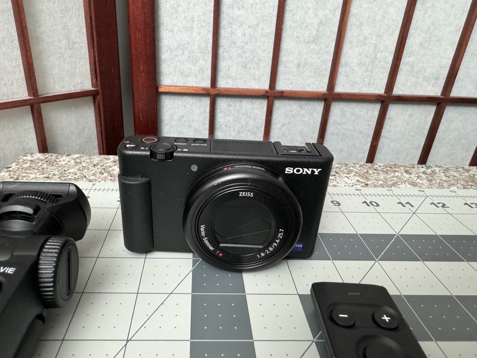 Sony ZV1 20.1 MP Compact Digital Camera Bluetooth Remote Tripod