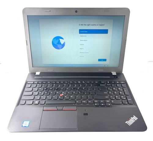 Windows 11 Lenovo ThinkPad E560 - 15.6", 2.3GHz i5, 4GB RAM, 128GB SSD