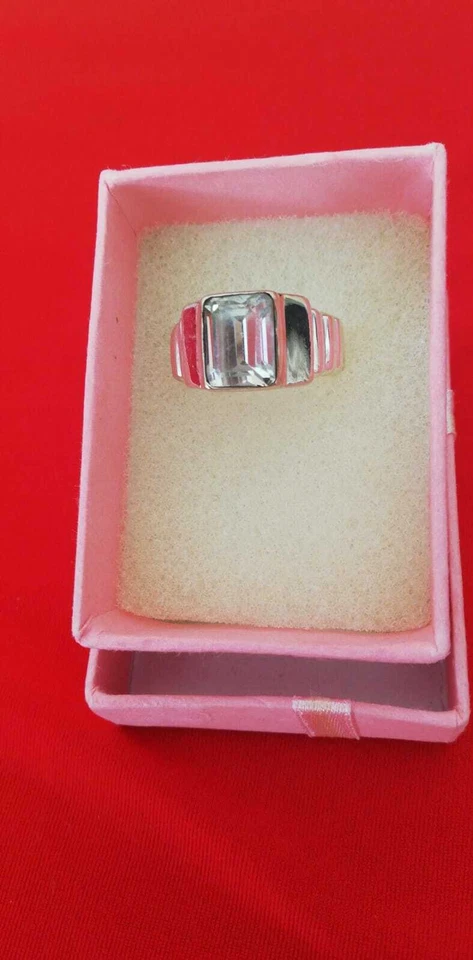 ANELLO - DONNA - ARGENTO 925 CON ZIRCONE CENTRALE - Immagine 3 di 4