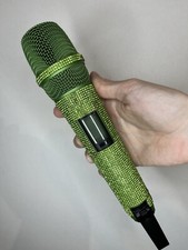 Green Rhinestone Wireless Professional Microphone Receiver System G-MARK