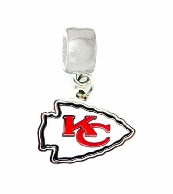 Kc Kansas City Chiefs Football Charm Pendant For Necklace Bracelet Jewelry Diy Ebay