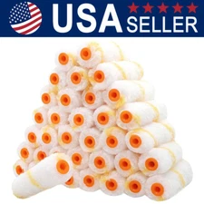 Microfiber Paint Roller Covers Soft Woven Nap Strong Absorb 4Inch 30/60/90 Rolls