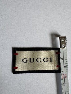 Gucci Label Kleidung Kleidungsstück Nähen Ersatz Etikett Etikett/Patch
