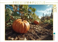 Puzzle Calvendo Courge Dans Une Plate-Bande Au Soleil | 1000 PièCes, Format Asse