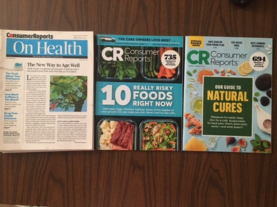#ad #ad 2 Consumer Reports 2025 amp; 16 CR On Health Magazine 2016 2017 Lot of 18 $28.56