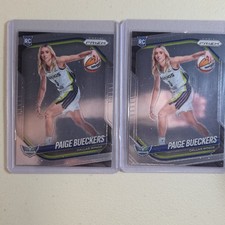 Panini Prizm 2025 WNBA Paige Bueckers Dallas Wings #147 RC 2 Card Lot