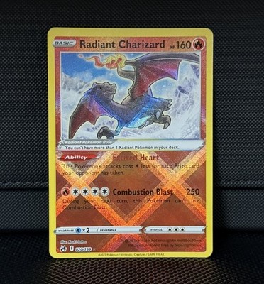 Radiant Charizard 020/159 Swsh: Crown Zenith Holo EN NM - Pokémon