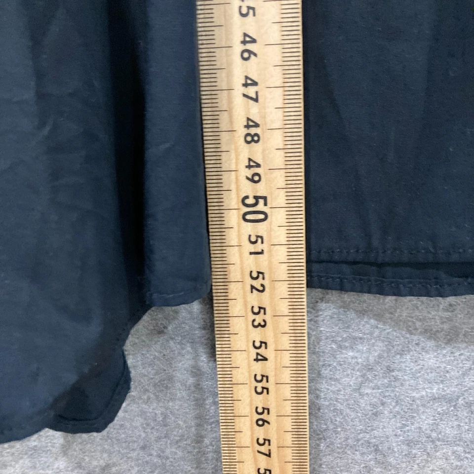 Falda Tara Jarmon Mujer Talla 36 Negra Línea A Plisada Algodón Cremallera 14419 Foto 4 de 4