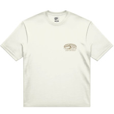 Brand New Mens Vans Check Overhead T-shirt Marshmallow Size Medium
