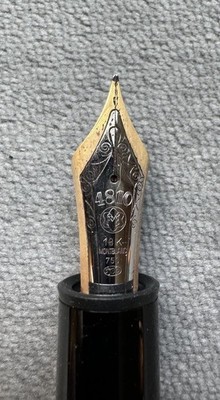 MONTBLANC 18K Gold 750 MEISTERSTUCK 149 Piston Fountain Pen 4810
