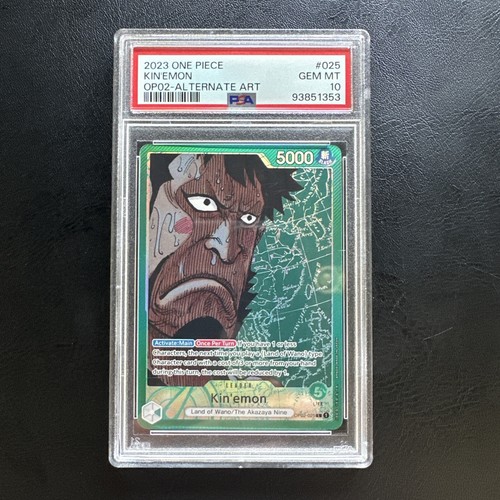 Kin'emon (Alternate Art) graded PSA 10 for sale on eBay