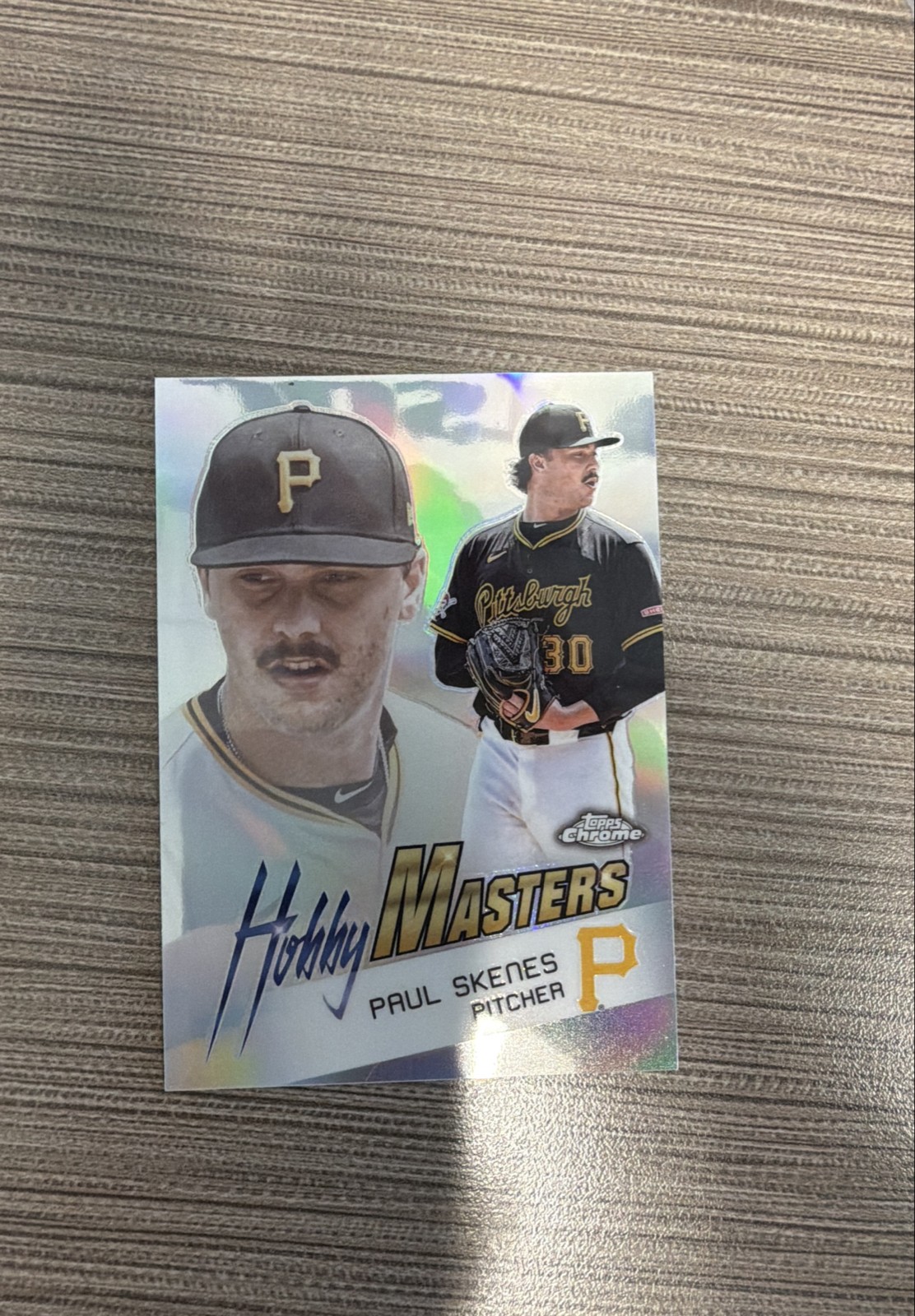 2025 Topps Chrome - Hobby Masters Paul Skenes #HM-12