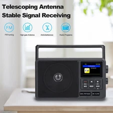 HanRongDa CS-806 Portable FM Radio DAB+ Receiver WiFi Internet Radio EHZH